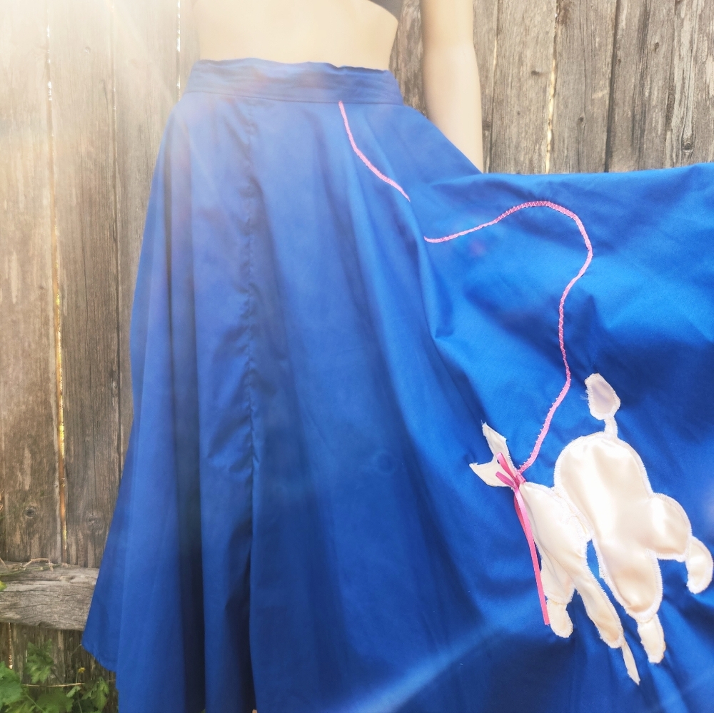 Vintage Rockabilly Poodle Skirt